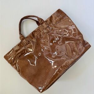 Tote Bag Brown PVC
